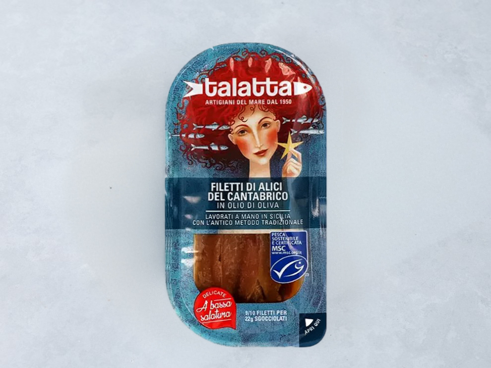 אנשובי בשמן זית