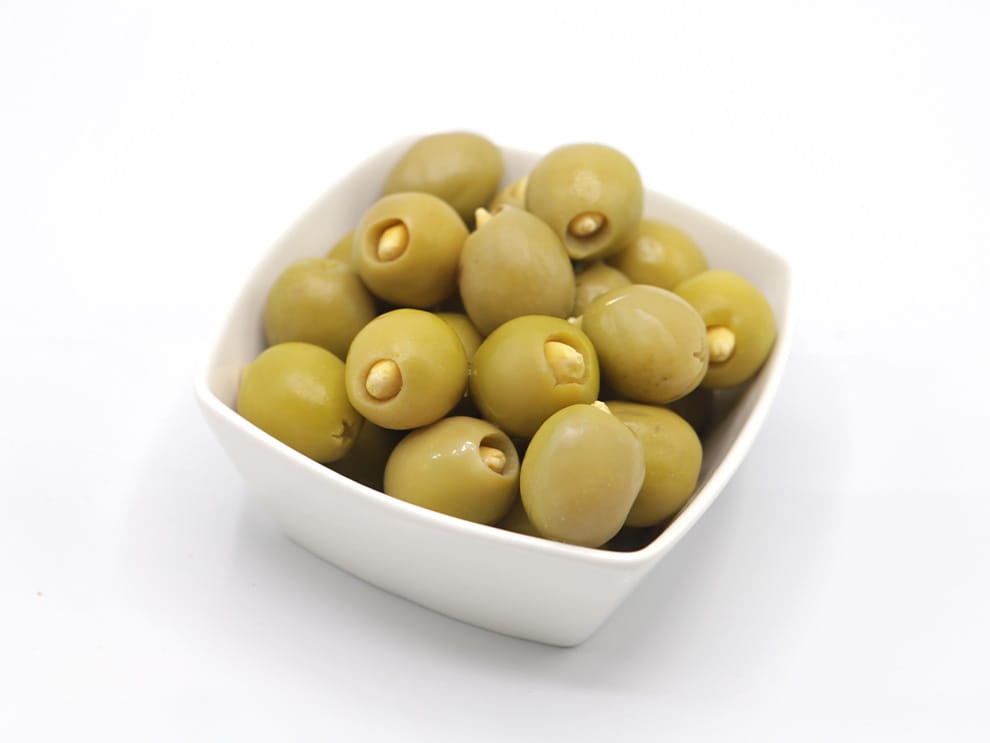 זיתים ממולאים שקדים