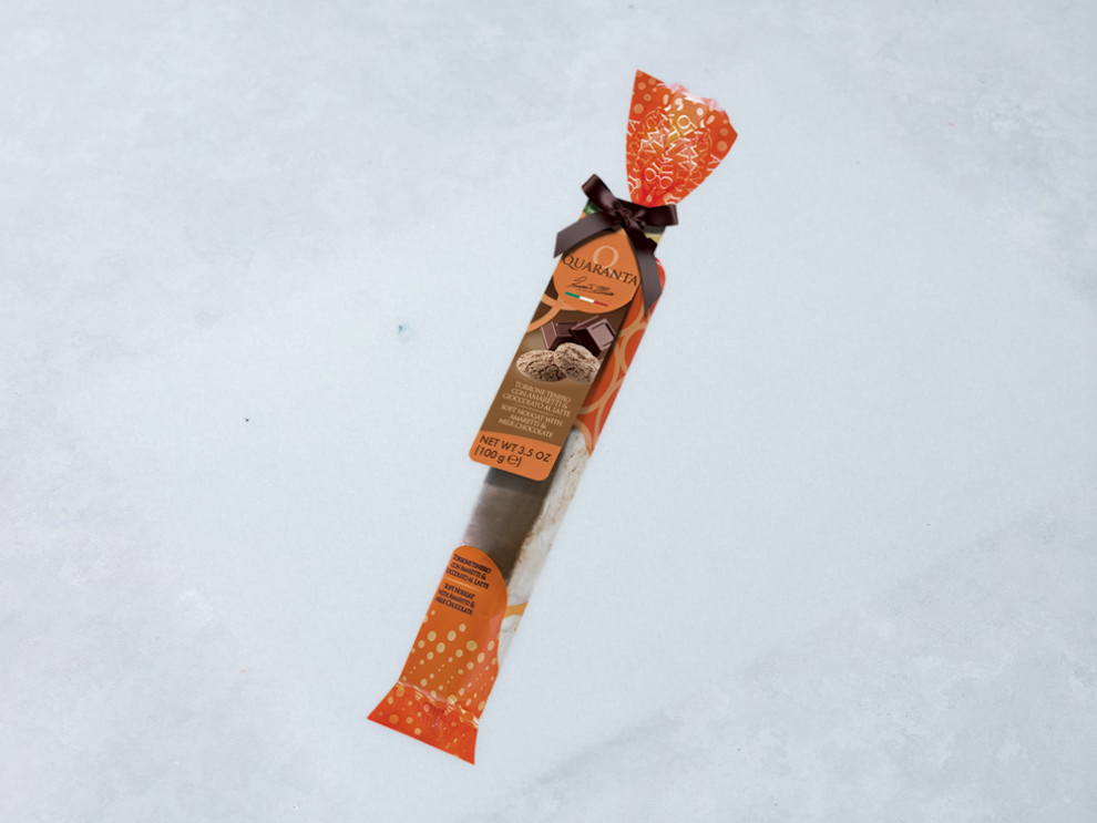 נוגט אמרטי ושוקולד חלב