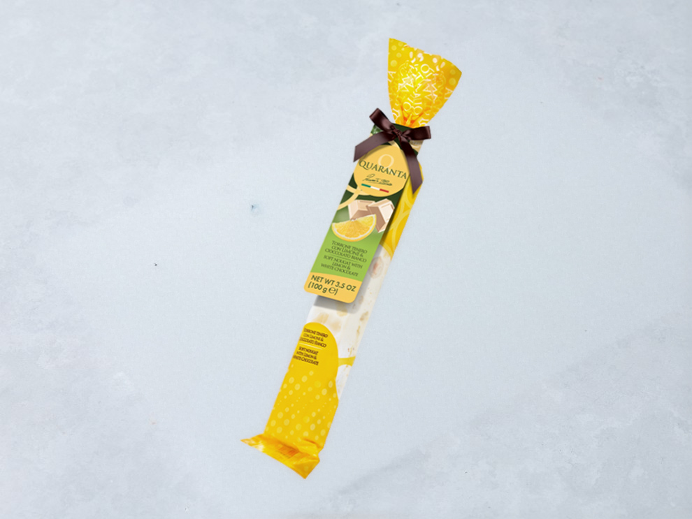 נוגט לימון ושוקולד לבן