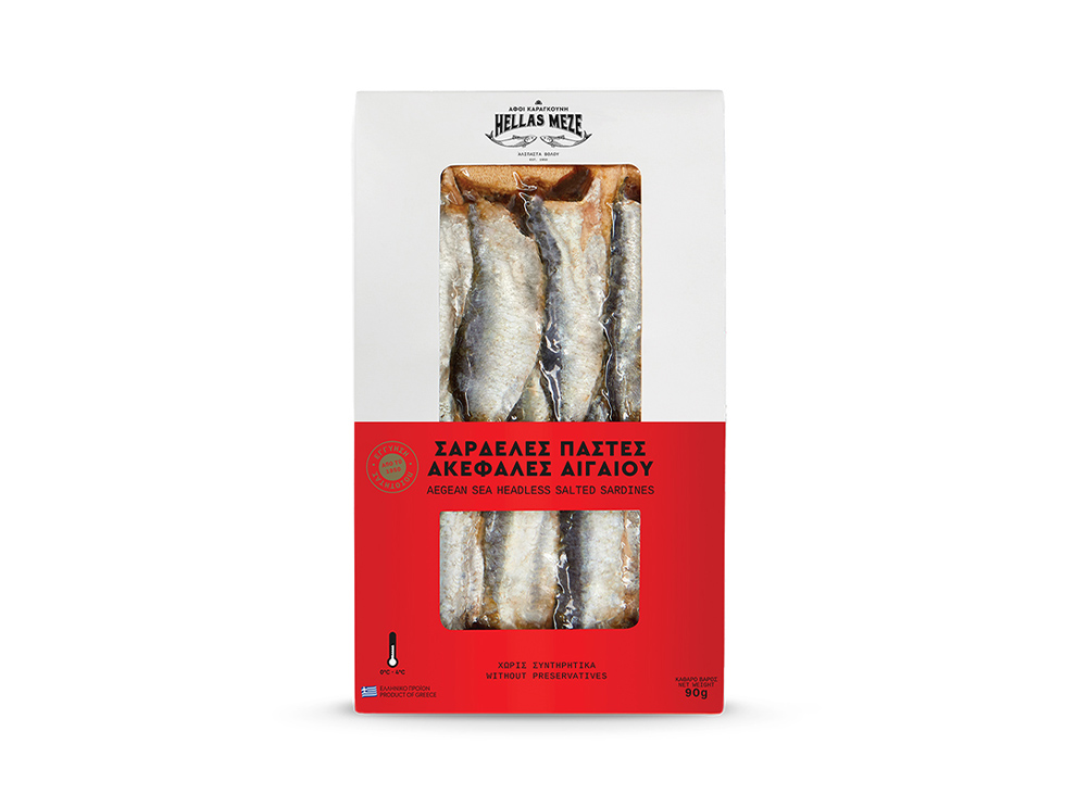 סרדינים לאתר מהים האגאי