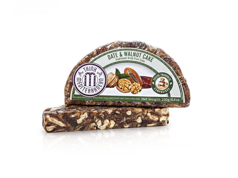 עוגה - תמרים אגוזים יחידה - קטן