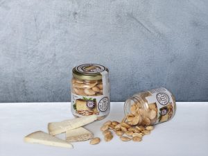 צנצנת שקדי מרקונה פרמיום