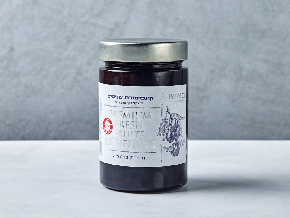 קונפיטורת שזיפים רקע