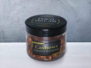 קשיו בקרמול שוקולד בננה