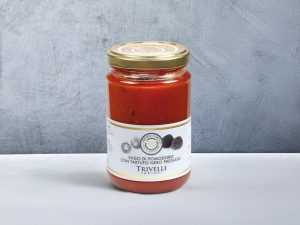 רוטב עגבניות עם פטריות כמהין שחורות