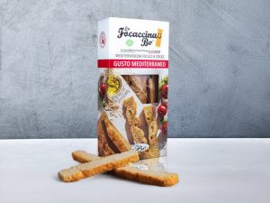 רצועות פוקצ'ה בעבודת יד בטעם עגבניות מיובשות