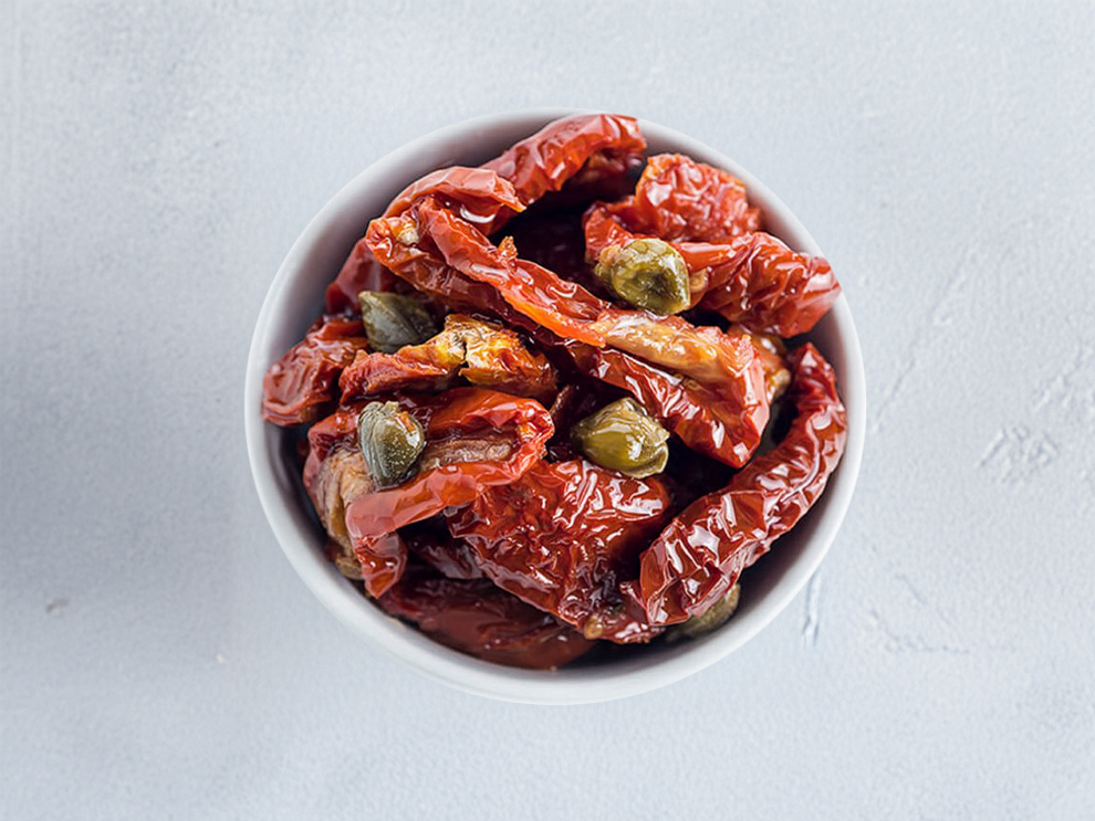 שמיניות עגבניות מיובשות אווירה