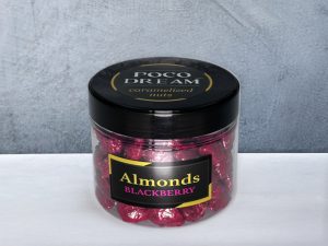 שקדים בקרמול פטל