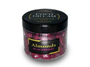 שקדים בקרמול פטל